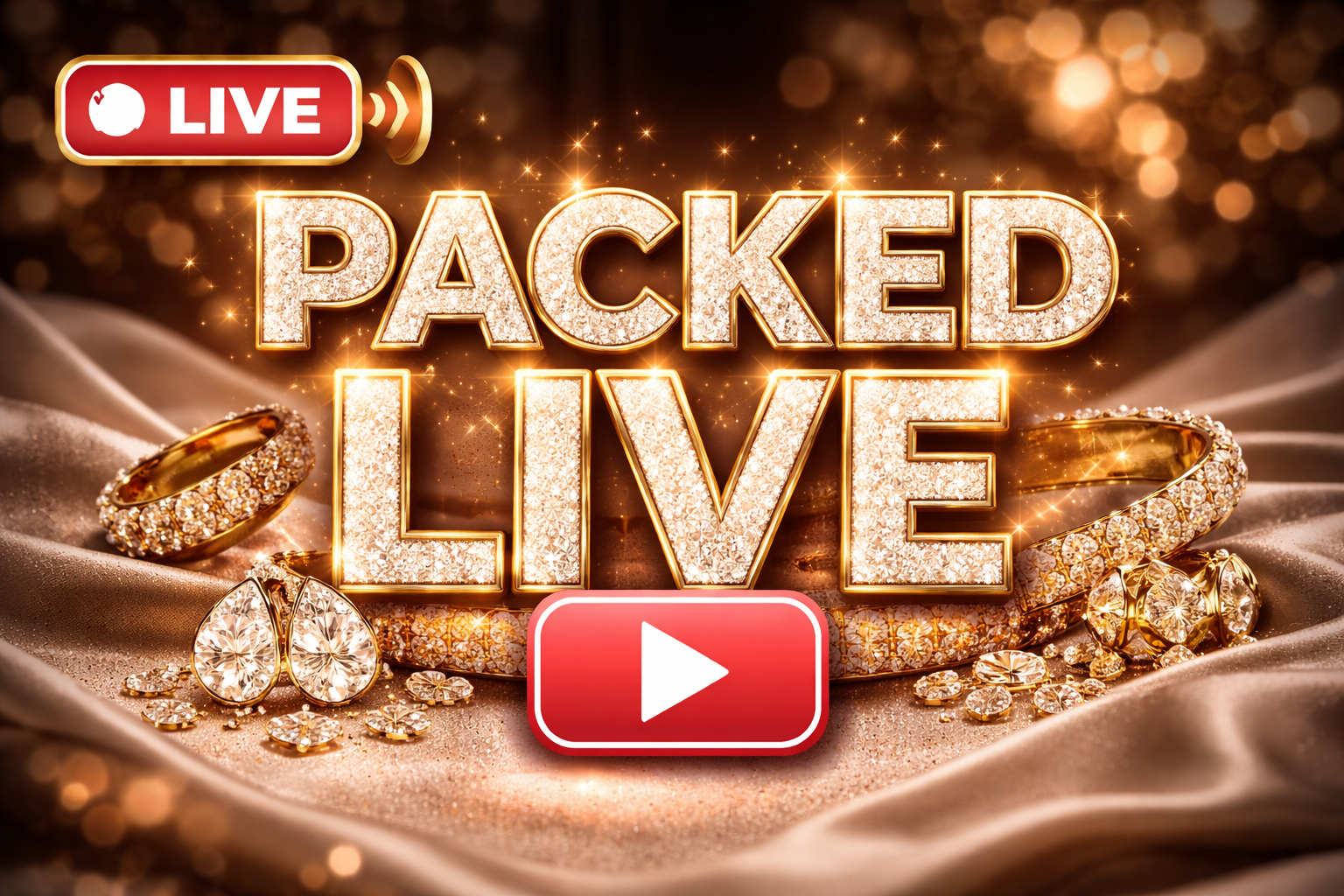 5 Jewelry Mystery Bags w/ LIVE